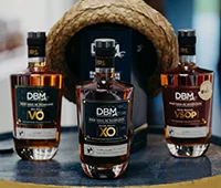 Bouteilles de rhum VO, XO et VSOP