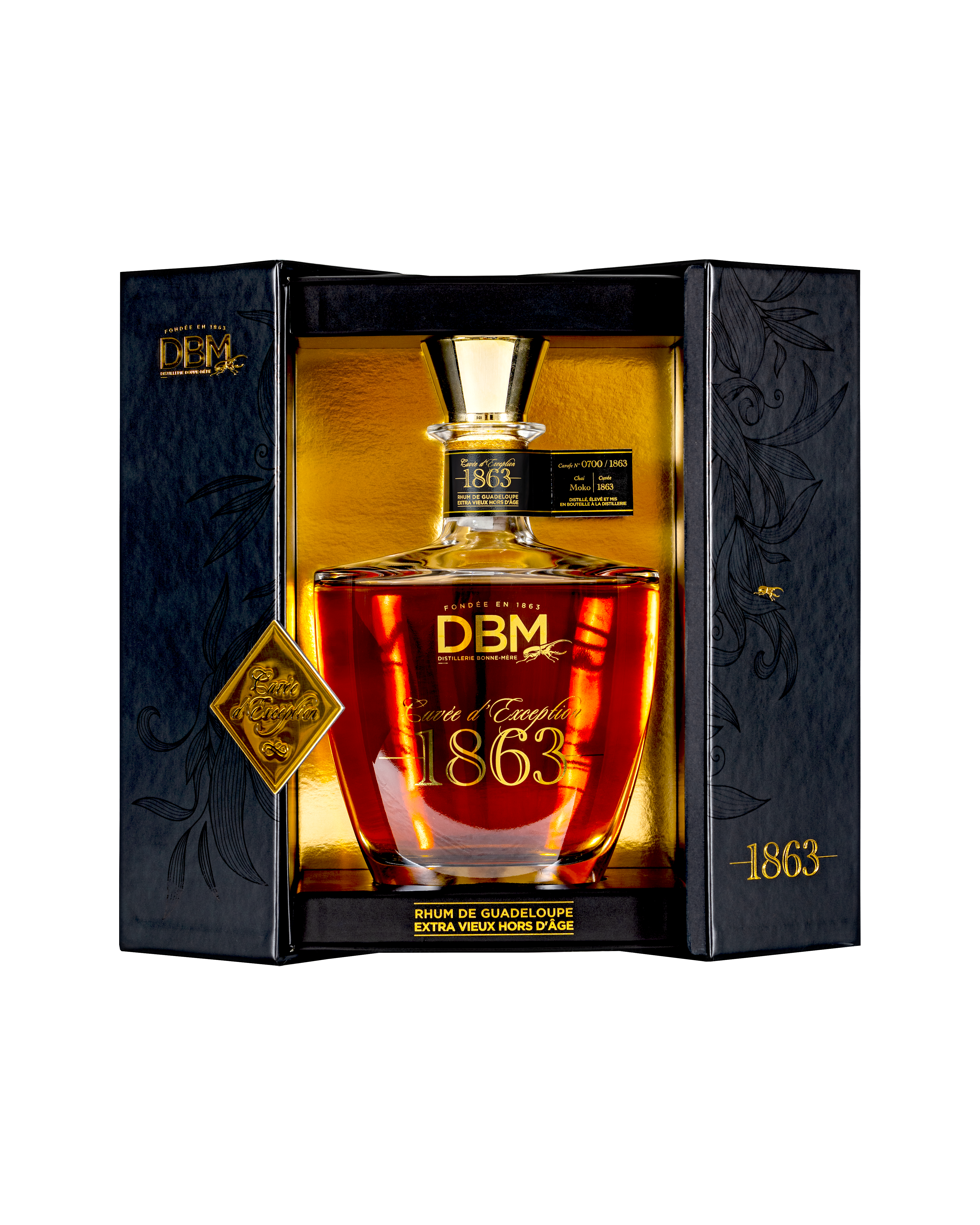 Coffret bouteille 1863